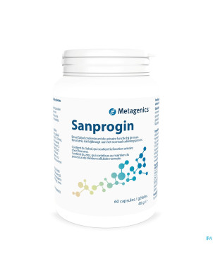 Sanprogin    pot caps  60 27015 metagenics