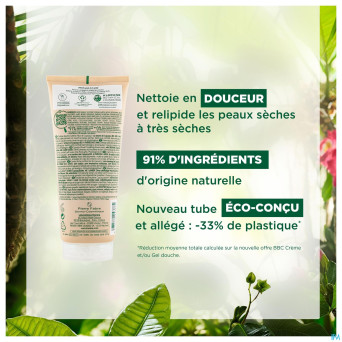 Klorane corps douche cr fleur cupuacu 200ml nf