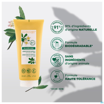 Klorane corps douche cr frangipanier 200ml nf