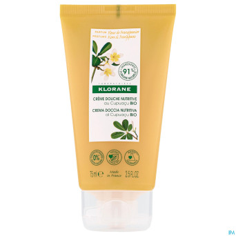 Klorane corps douche cr fleur frangipanier 75ml nf