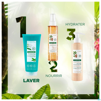 Klorane corps douche gel eau tiare 200ml nf