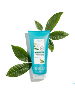 Klorane corps douche gel eau tiare 200ml nf