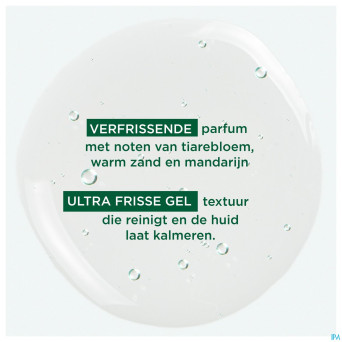 Klorane corps douche gel eau tiare 75ml