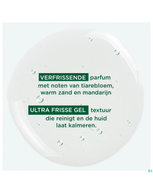 Klorane corps douche gel eau tiare 75ml