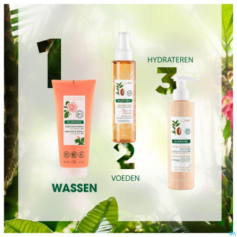 Klorane corps douche cr lait rose 200ml nf