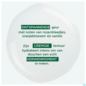 Klorane corps douche cr lait rose 200ml nf