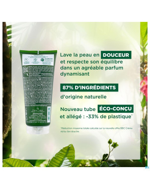 Klorane corps douche gel ecorce cedre 200ml