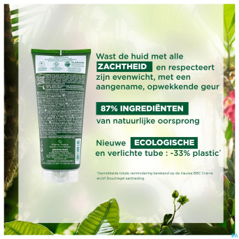 Klorane corps douche gel ecorce cedre 200ml