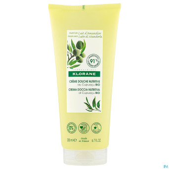Klorane corps douche cr lait amandier 200ml
