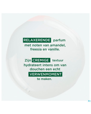 Klorane corps douche cr lait amandier 200ml