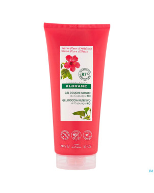 Klorane corps douche cr fleur hibiscus 200ml nf