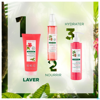 Klorane corps douche cr fleur hibiscus 200ml nf