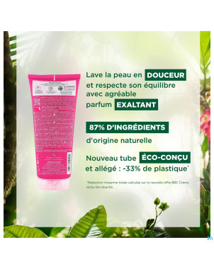 Klorane corps douche gel feuille figuier 200ml