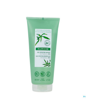 Klorane corps douche gel seve bambou 200ml nf