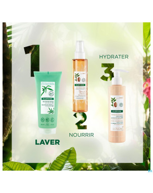 Klorane corps douche gel seve bambou 200ml nf