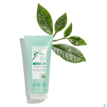 Klorane corps douche gel seve bambou 200ml nf