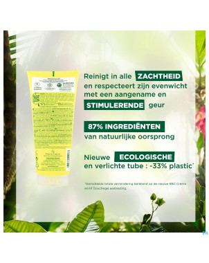 Klorane corps douche gel zeste agrumes 200ml nf