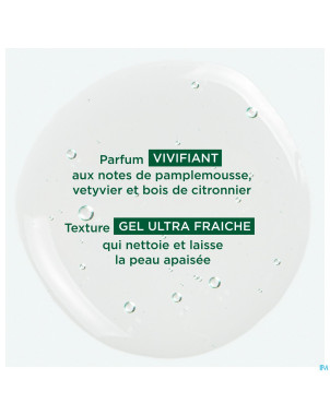 Klorane corps douche gel zeste agrumes 200ml nf