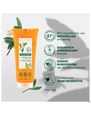 Klorane corps douche gel fleur oranger 200ml nf