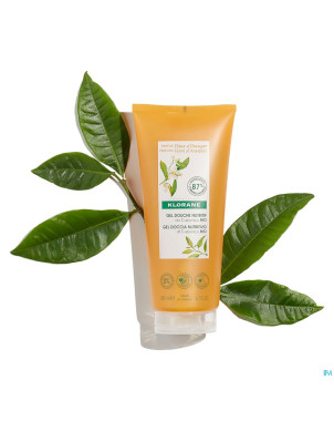 Klorane corps douche gel fleur oranger 200ml nf