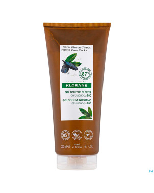 Klorane corps douche gel feve tonka 200ml