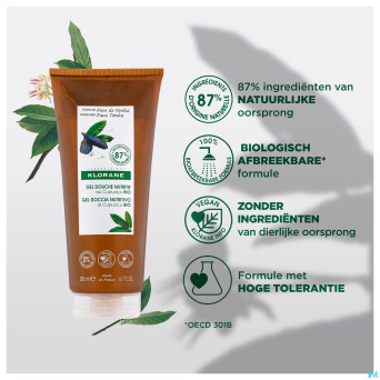 Klorane corps douche gel feve tonka 200ml