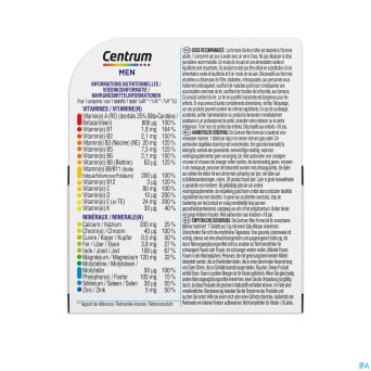 Centrum men    comp 30