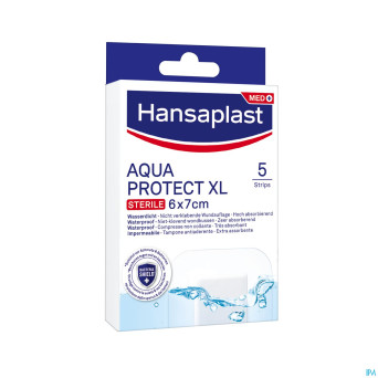 Hansaplast aqua protect strips sterile xl 5