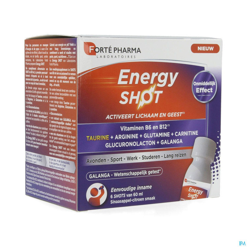 Energy shot    6x60ml