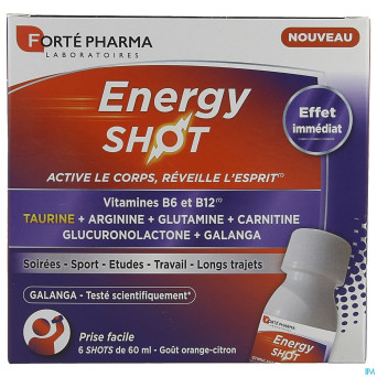 Energy shot    6x60ml