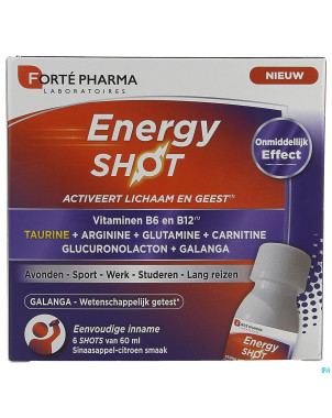 Energy shot    6x60ml