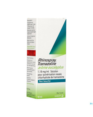 Rhinospray tramazol. eucal. 1,18mg/ml sol nas.10ml