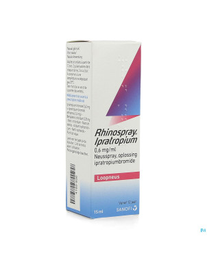 Rhinospray ipratropium 0,6mg/ml sol nasale 15ml