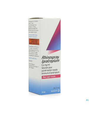 Rhinospray ipratropium 0,6mg/ml sol nasale 15ml