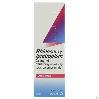 Rhinospray ipratropium 0,6mg/ml sol nasale 15ml