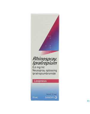 Rhinospray ipratropium 0,6mg/ml sol nasale 15ml