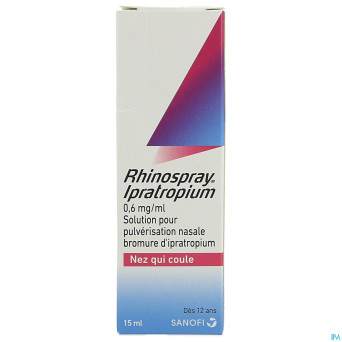 Rhinospray ipratropium 0,6mg/ml sol nasale 15ml