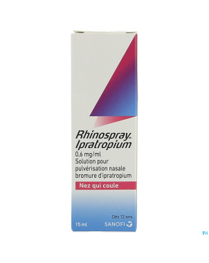 Rhinospray ipratropium 0,6mg/ml sol nasale 15ml