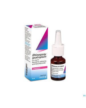 Rhinospray ipratropium 0,6mg/ml sol nasale 15ml