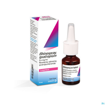 Rhinospray ipratropium 0,6mg/ml sol nasale 15ml