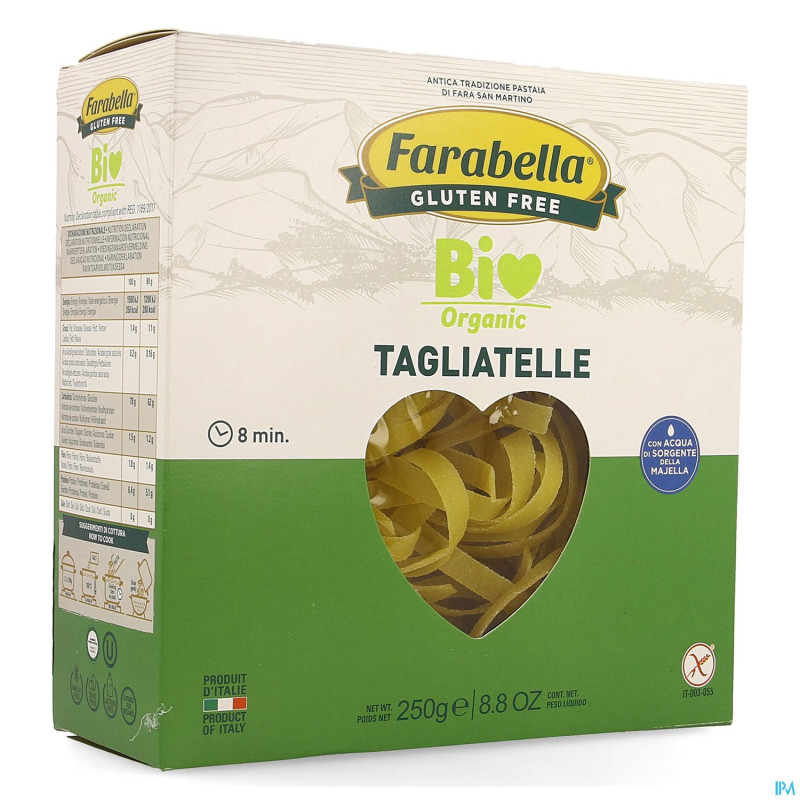 Farabella tagliatelle bio    250g revogan