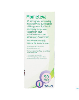 Mometeva spray nasal susp 50mcg/pulv pulv 140