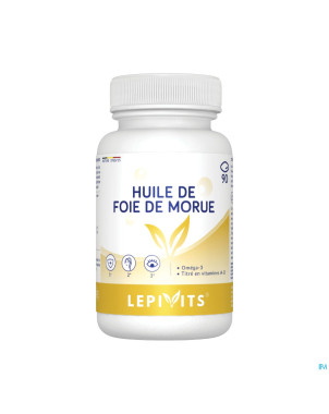 Huile foie de morue caps 90 lepivits