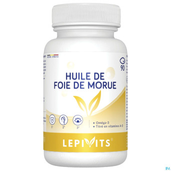 Huile foie de morue caps 90 lepivits