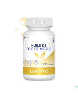 Huile foie de morue caps 90 lepivits