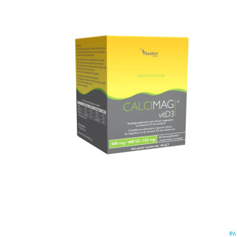 Calcimag ca 500mg/d3 400ui/mg 225mg lemon  comp 60