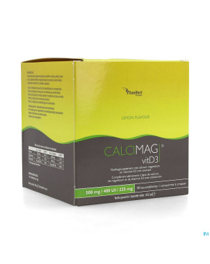 Calcimag ca 500mg/d3 400ui/mg 225mg lemon  comp 90