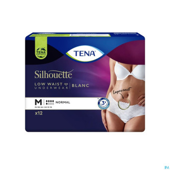 Tena silhouette normal blanc low waist m 12 795512