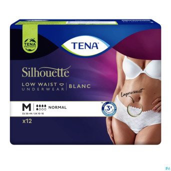 Tena silhouette normal blanc low waist m 12 795512