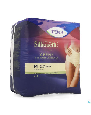 Tena silhouette plus creme high waist m 12  782512